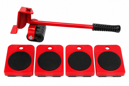 Heavy Duty Furniture Mover Set with Lifter & 360° Wheels | Furniture Moving Tool Kit