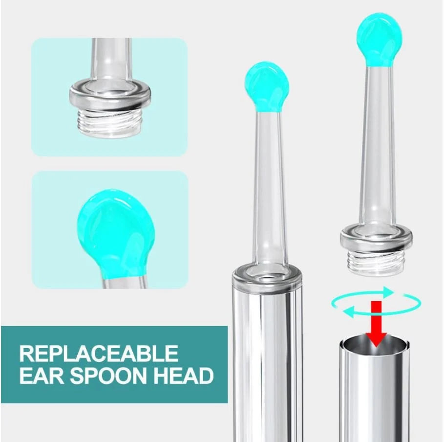 Professional Earwax Removal Kit – Reusable Ear Cleaner with Soft Silicone Tips