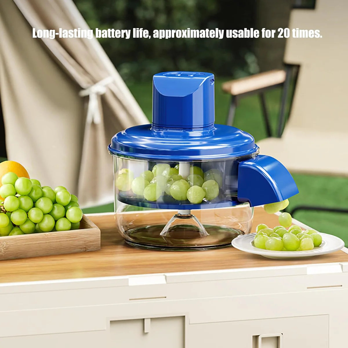 Manual Food Chopper – Hand Press Vegetable & Fruit Cutter | Quick Onion, Garlic & Nut Chopper