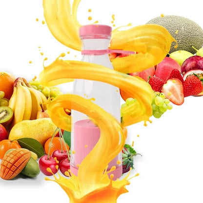 Portable Electric Juicer Bottle – USB Rechargeable Blender