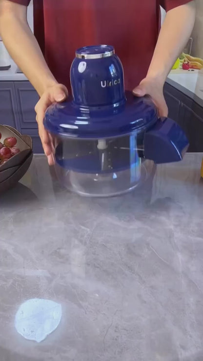 Manual Food Chopper – Hand Press Vegetable & Fruit Cutter | Quick Onion, Garlic & Nut Chopper
