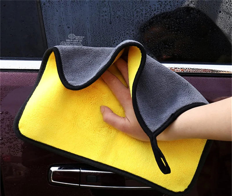 Premium Microfiber Cleaning Cloth – Ultra Absorbent, Lint-Free & Streak-Free Towel for Car, Glass, Kitchen & Home